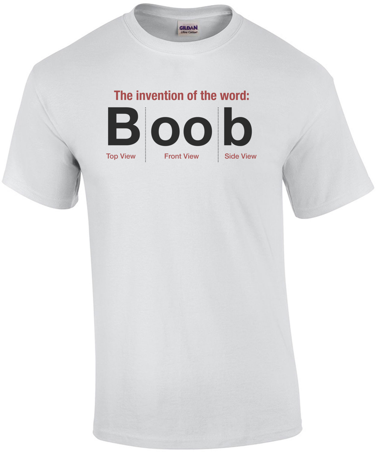 The Invention of The Word Boob T-Shirt