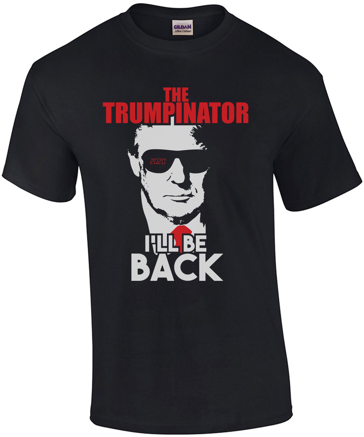 The Trumpinator - I'll Be Back - Terminator Parody - Pro Trump Election 2024 - Conservative Republican T-Shirt