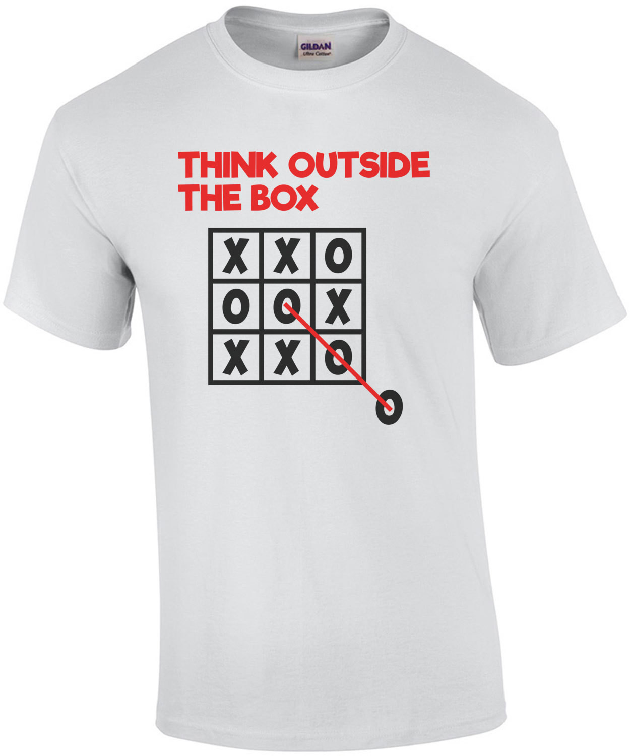 Think Outside The Box Tic Tac Toe T-Shirt