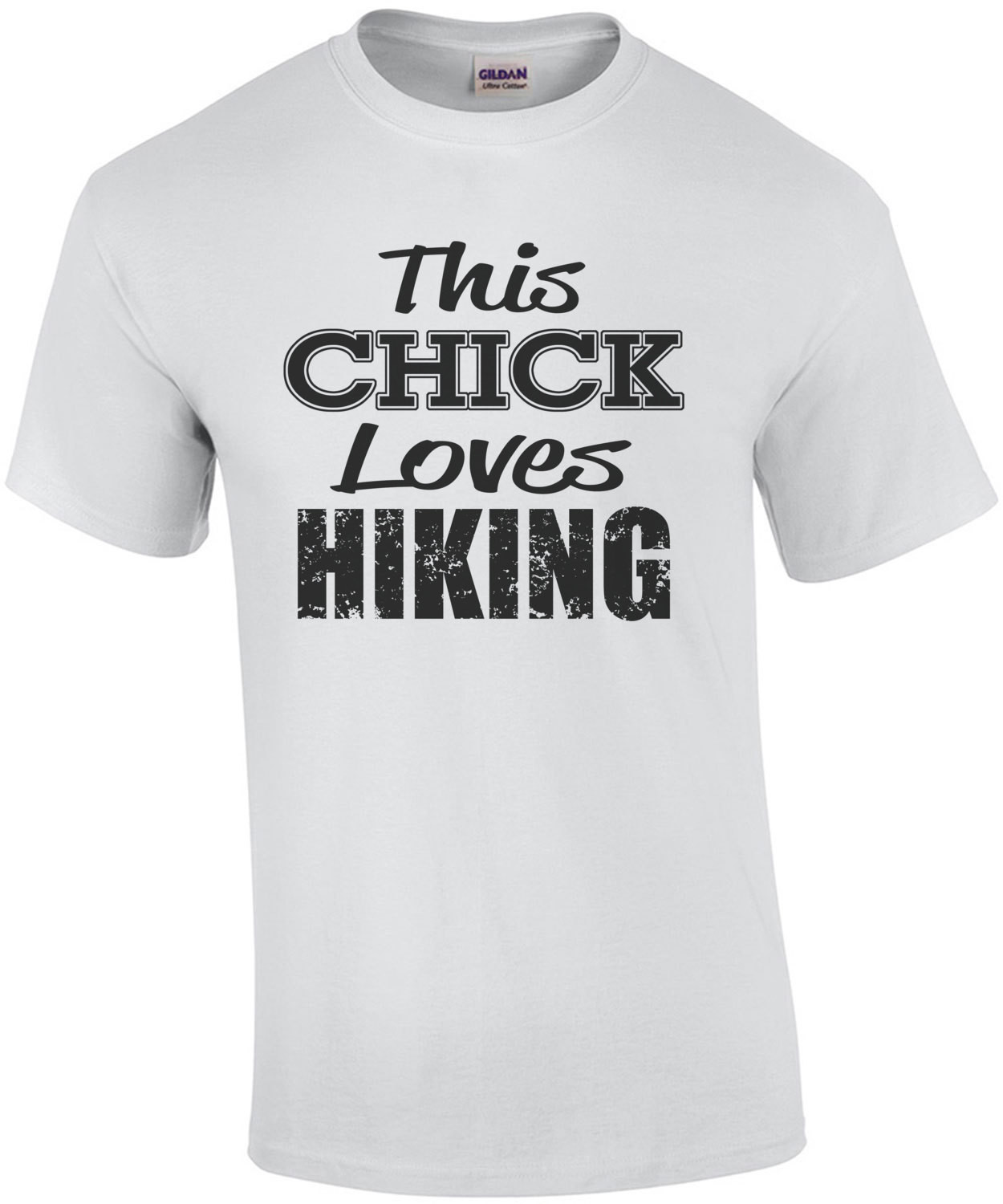 This Chick Loves Hiking T-Shirt