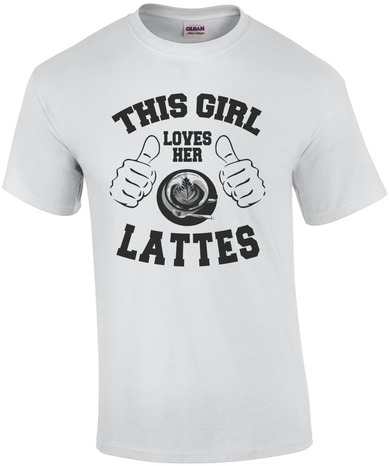 This Girl Loves Her Lattes T-Shirt
