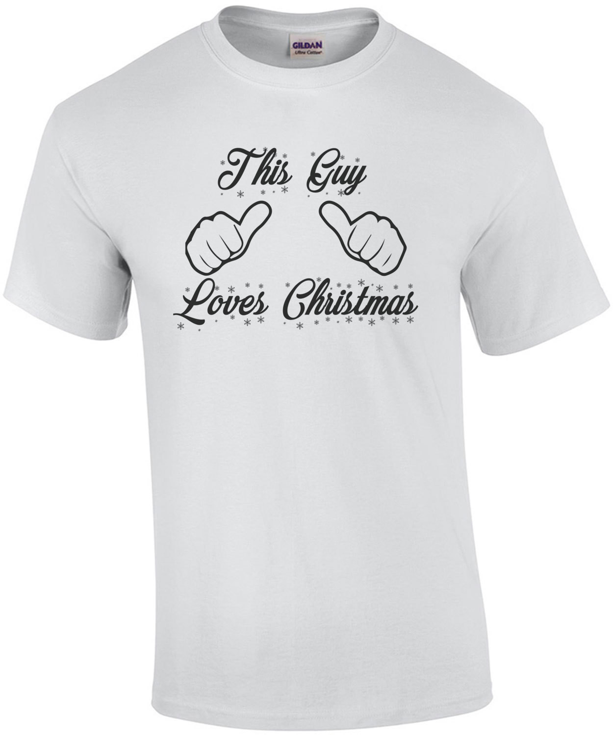 This guy loves Christmas - Funny Christmas T-Shirt