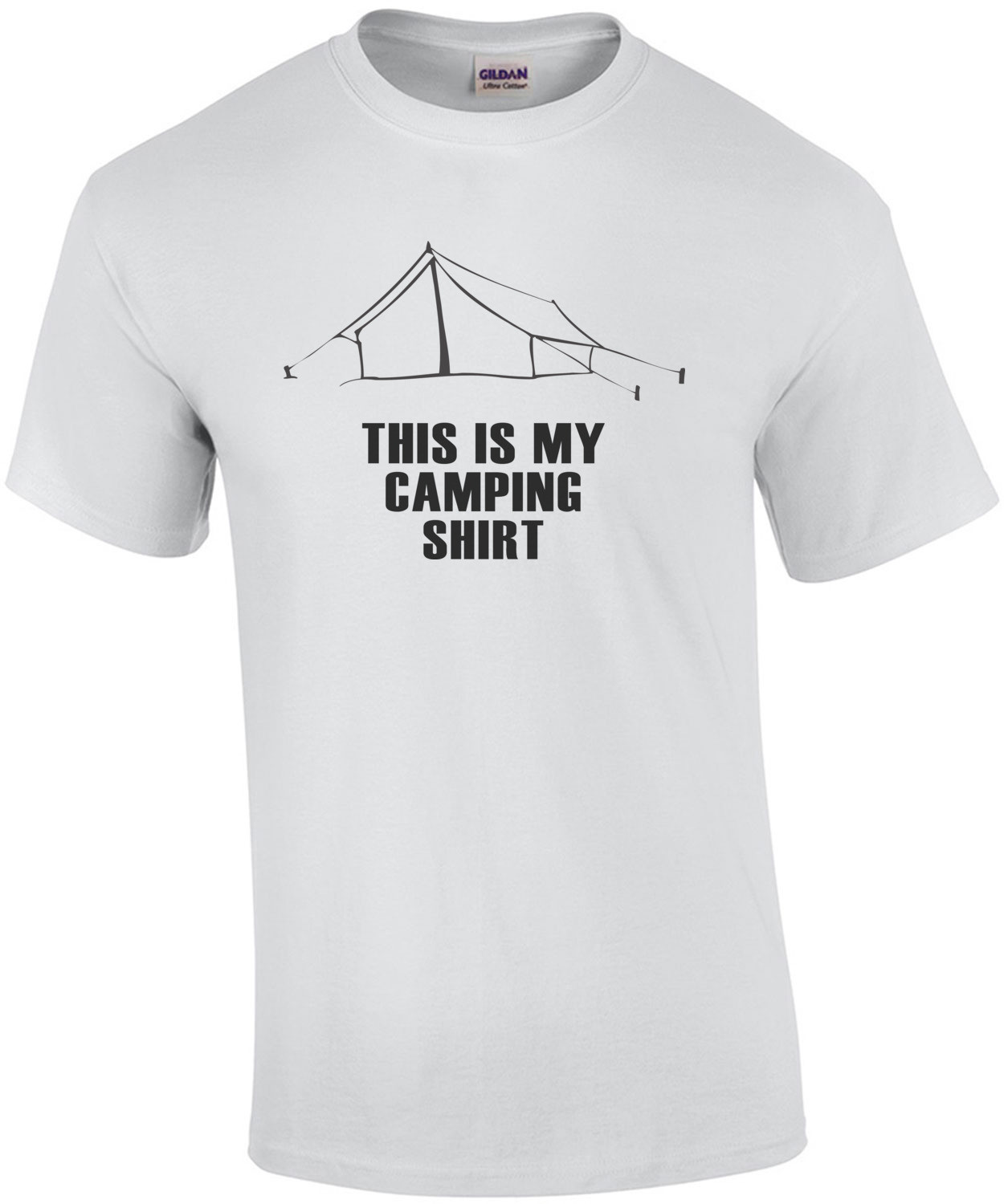 This is my camping shirt - camping t-shirt