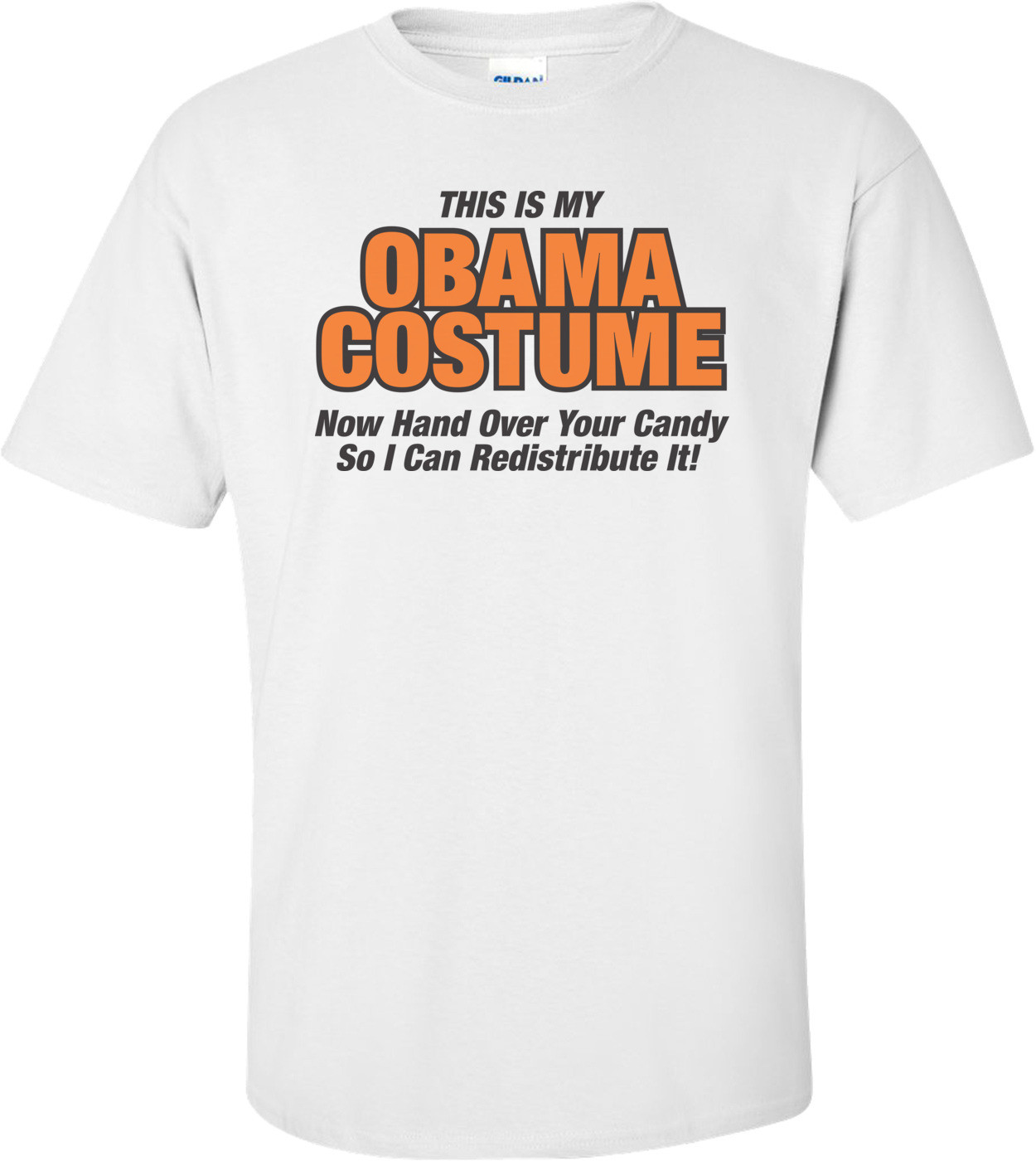 This Is My Obama Costume Anti Obama Halloween T-shirt