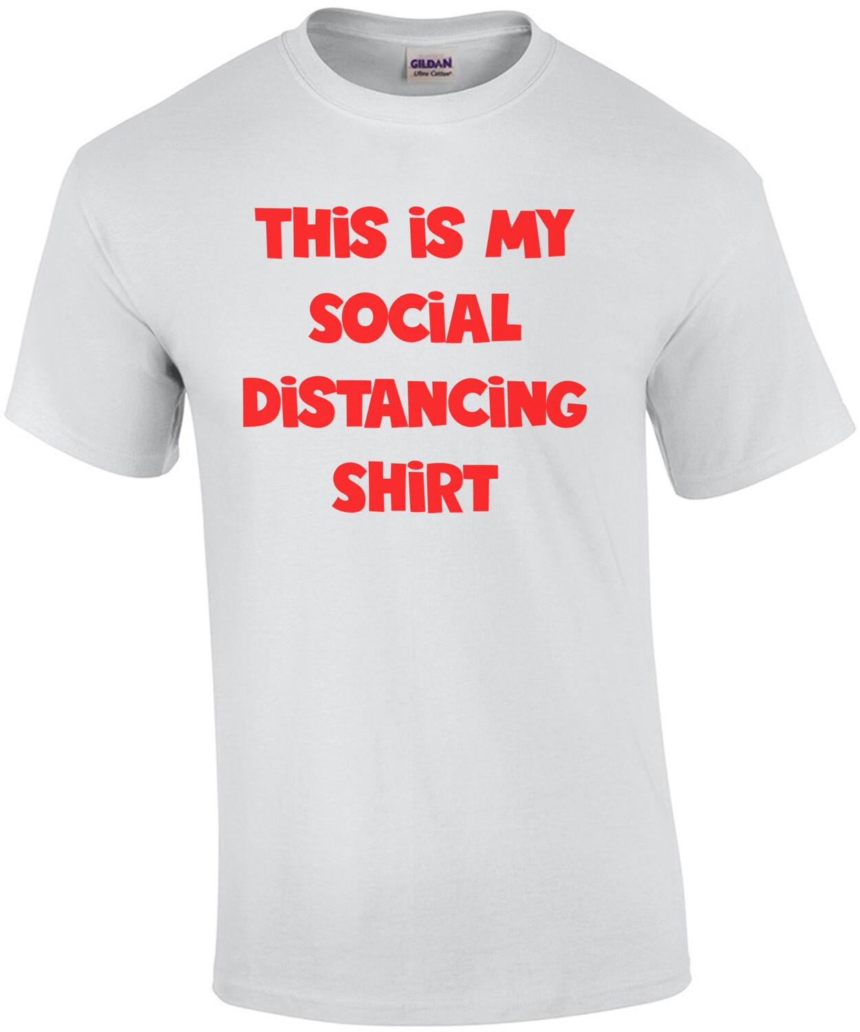 This is my Social Distancing Shirt  Funny Coronavirus Tee