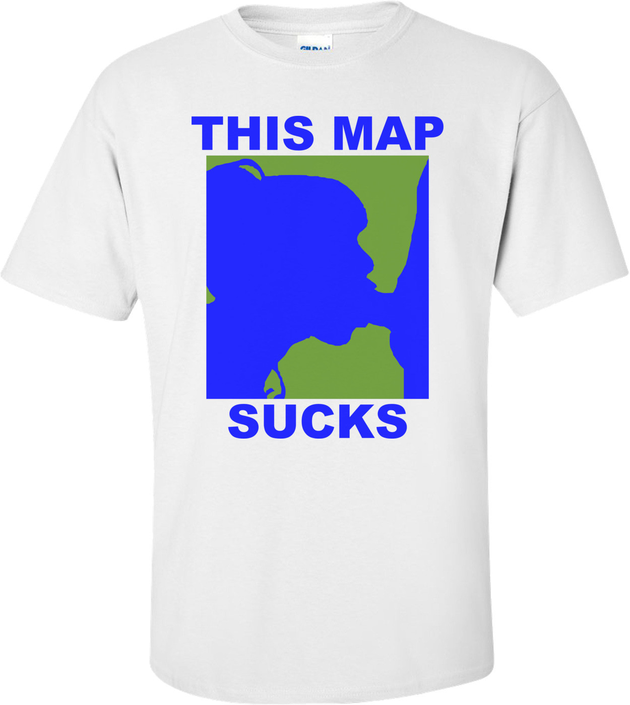 This Map Sucks Shirt