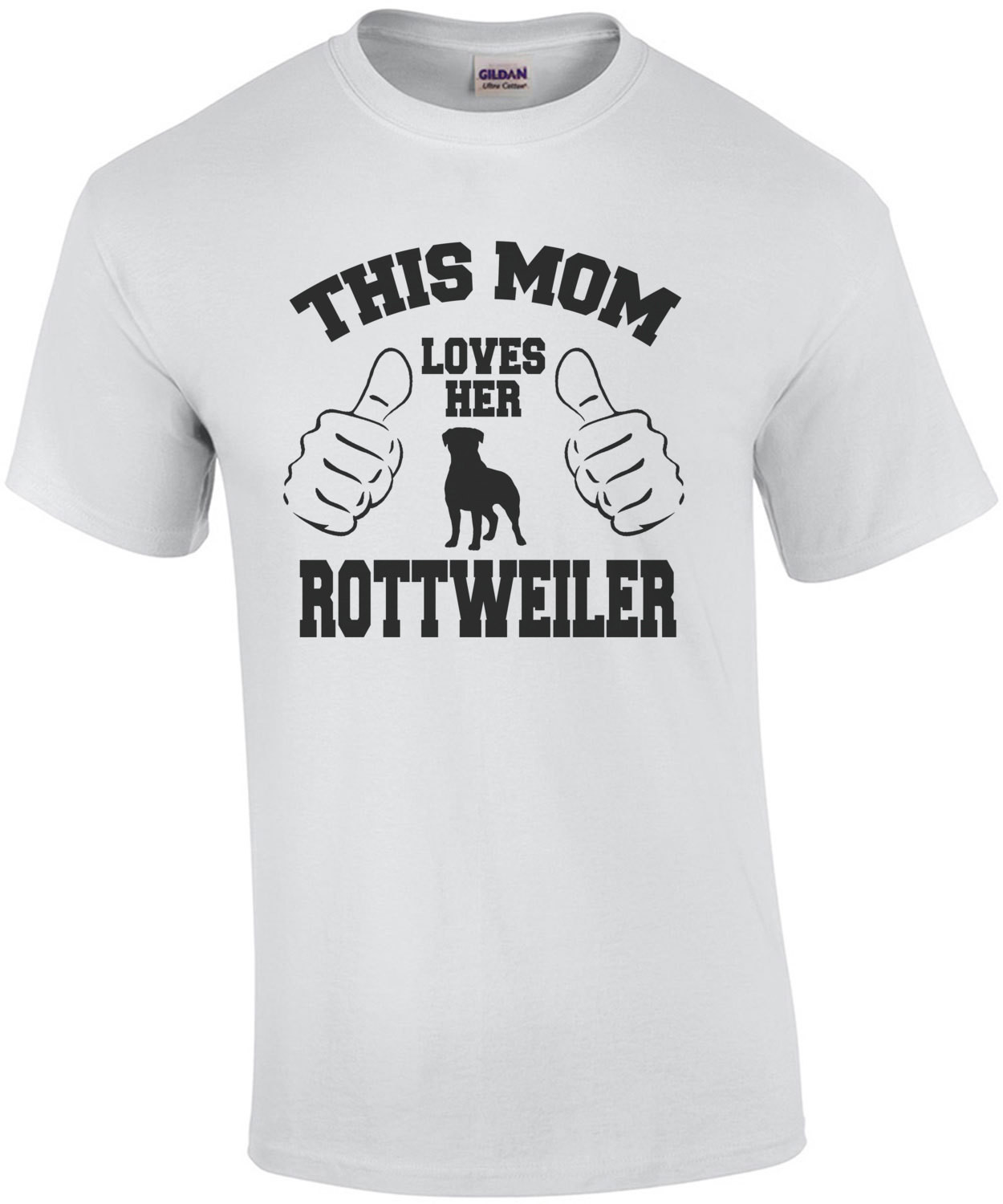 This Mom Loves Her Rottweiler T-Shirt