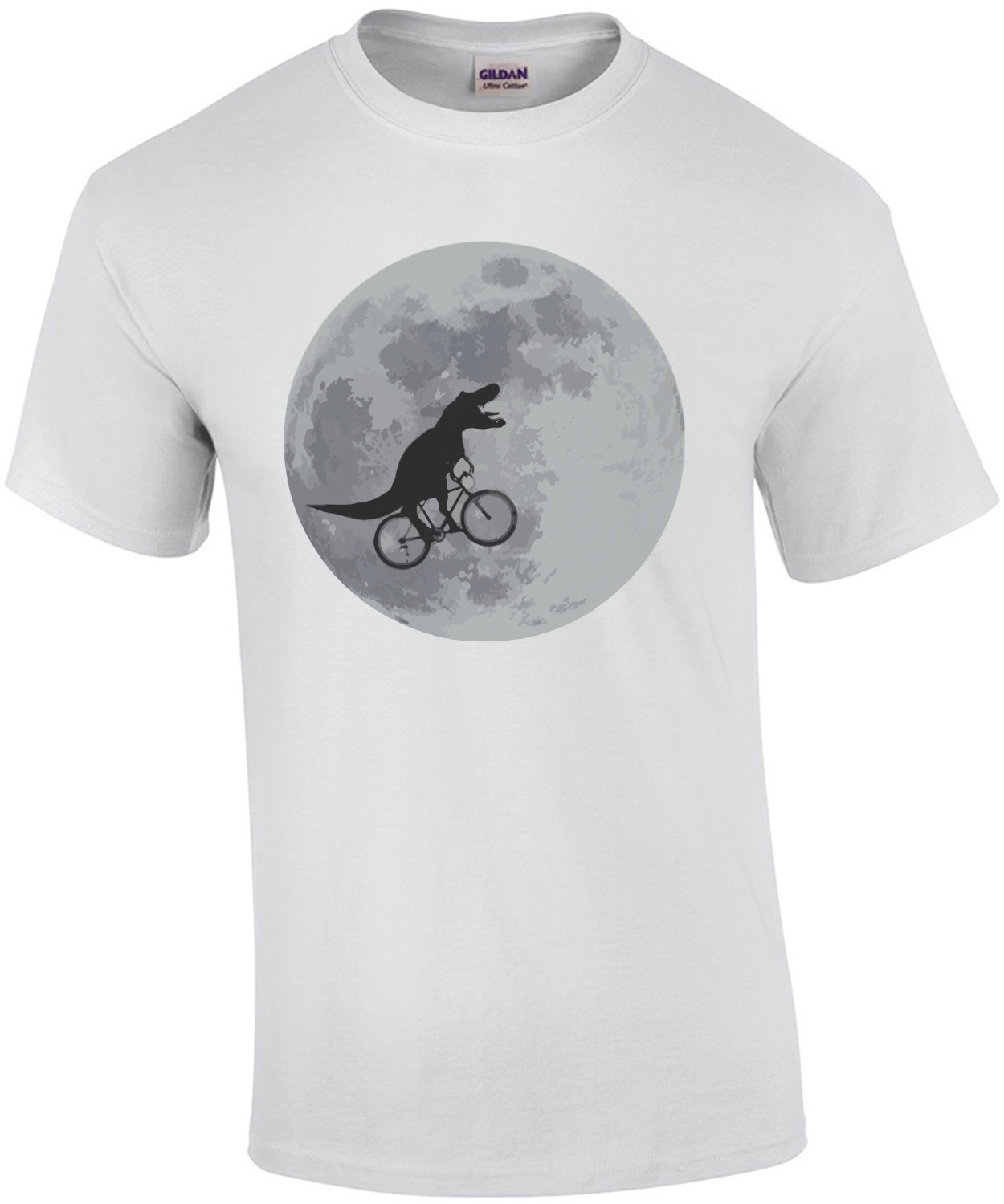 T-Rex - Tyrannosaurus rex bicycle moon T-Shirt