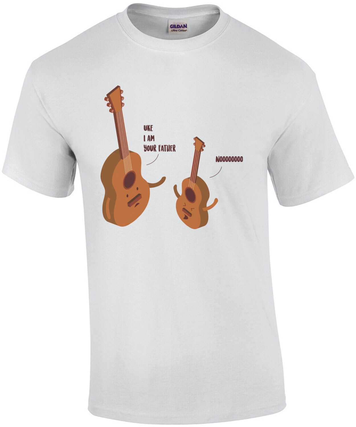 Uke I am your father - Ukulele Guitar - star wars parody t-shirt