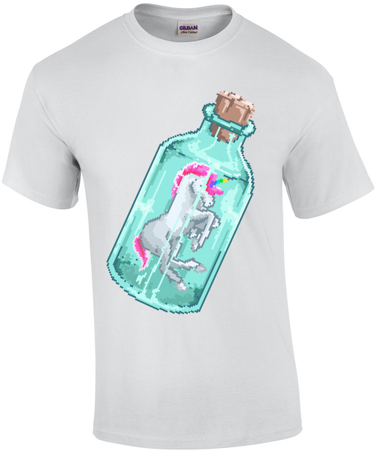 Unicorn In A Bottle Cute T-Shirt