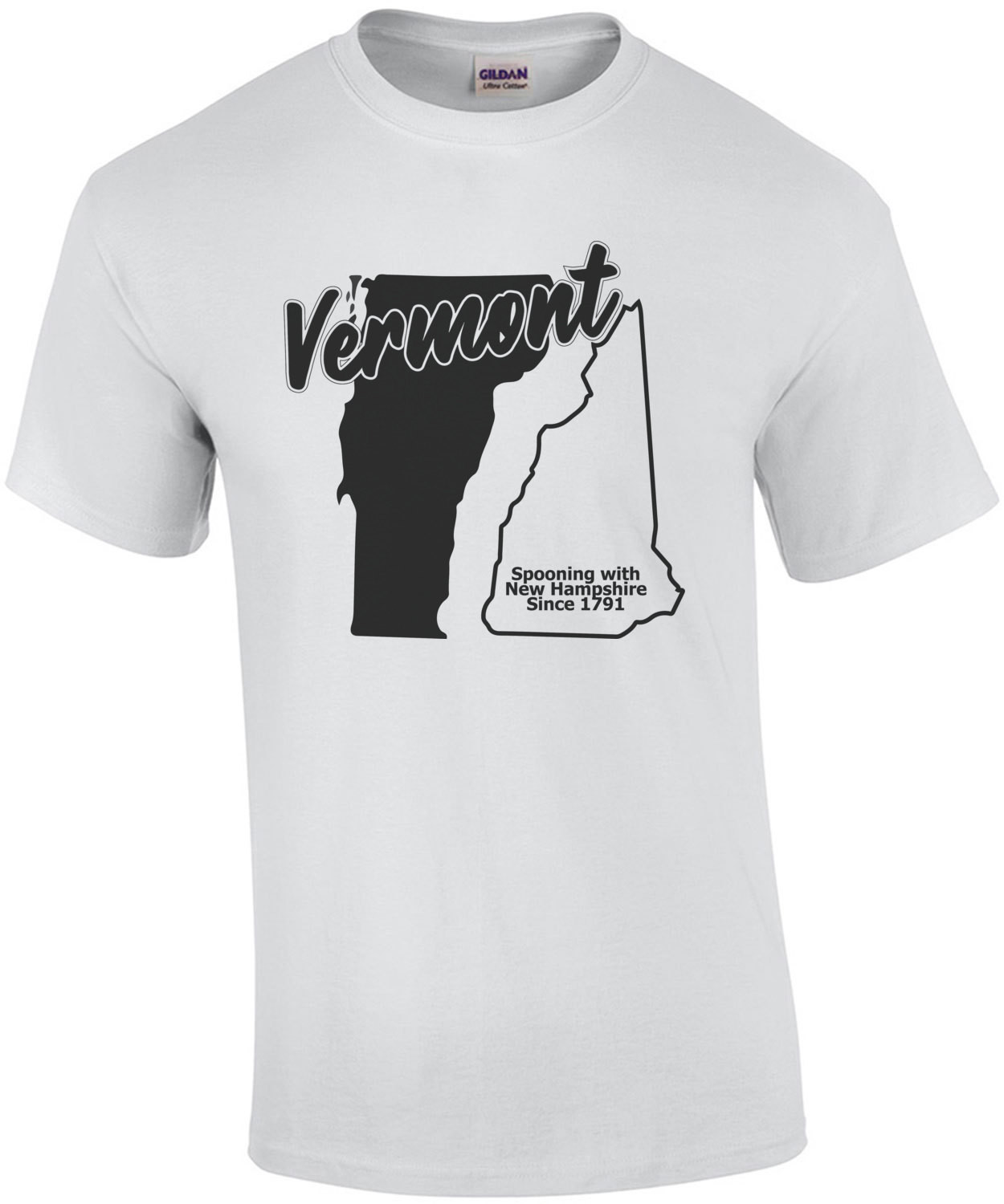 Vermont - Spooning with New Hampshire since 1791 - Vermont T-Shirt