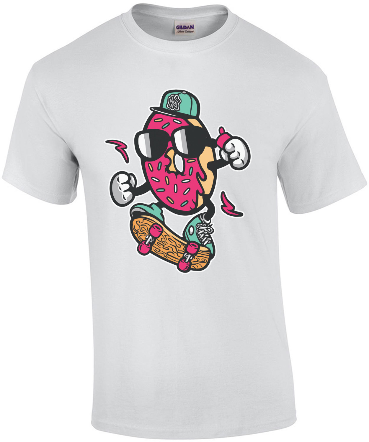 Vintage Donut Skater T-Shirt