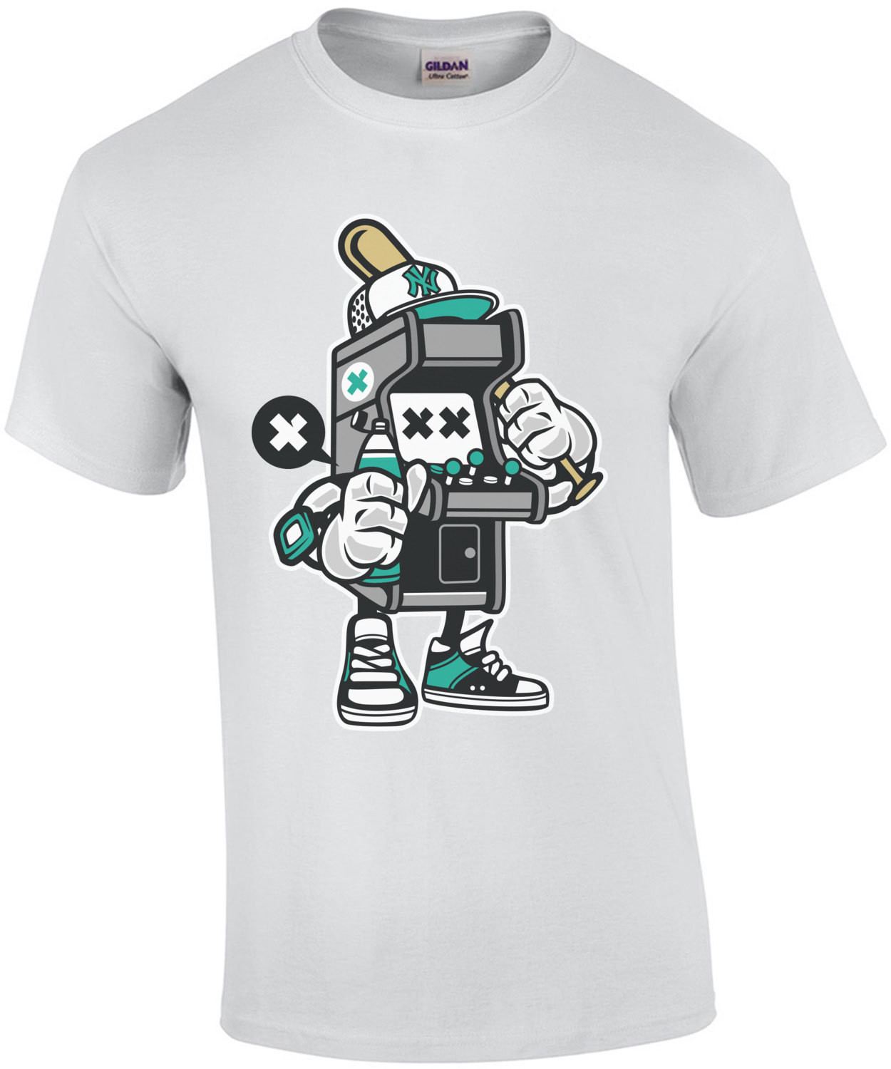Vintage Gangsta Arcade Machine T-Shirt