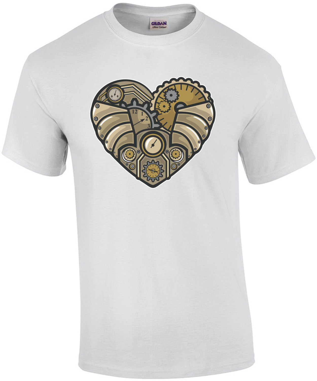 Vintage Steampunk Heart T-Shirt