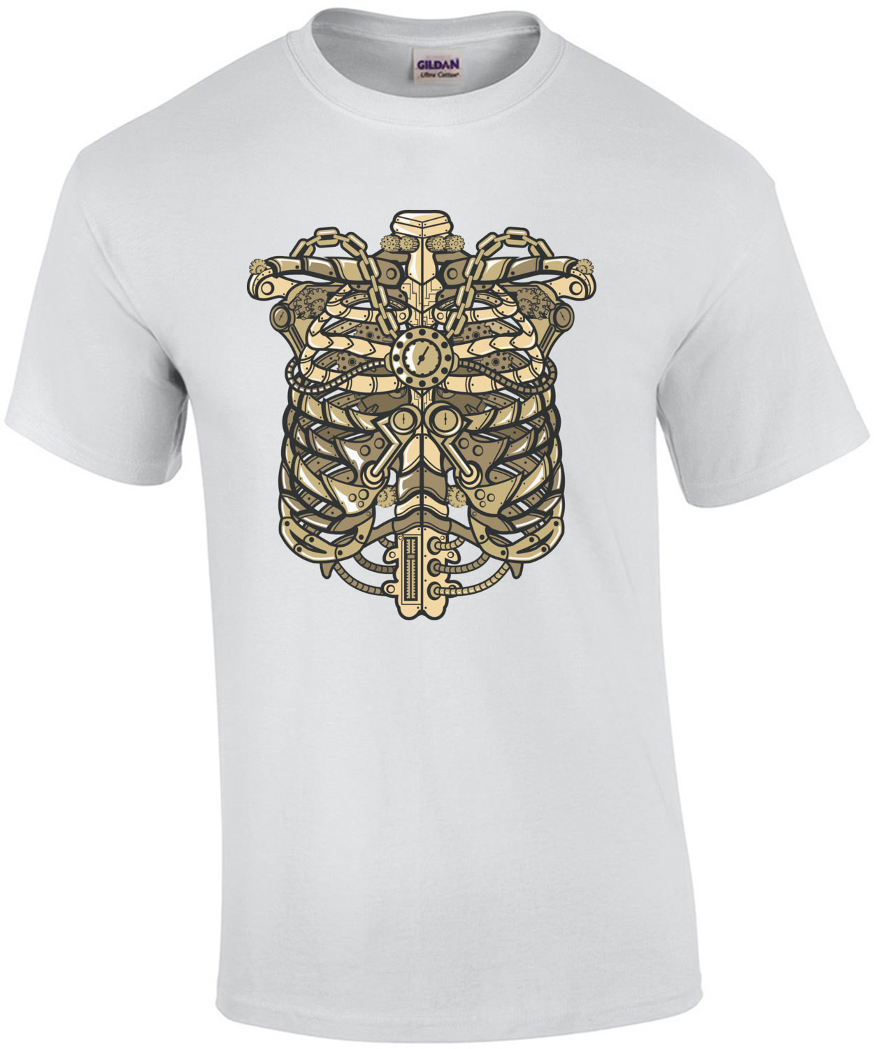 Vintage Steampunk Ribcage T-Shirt
