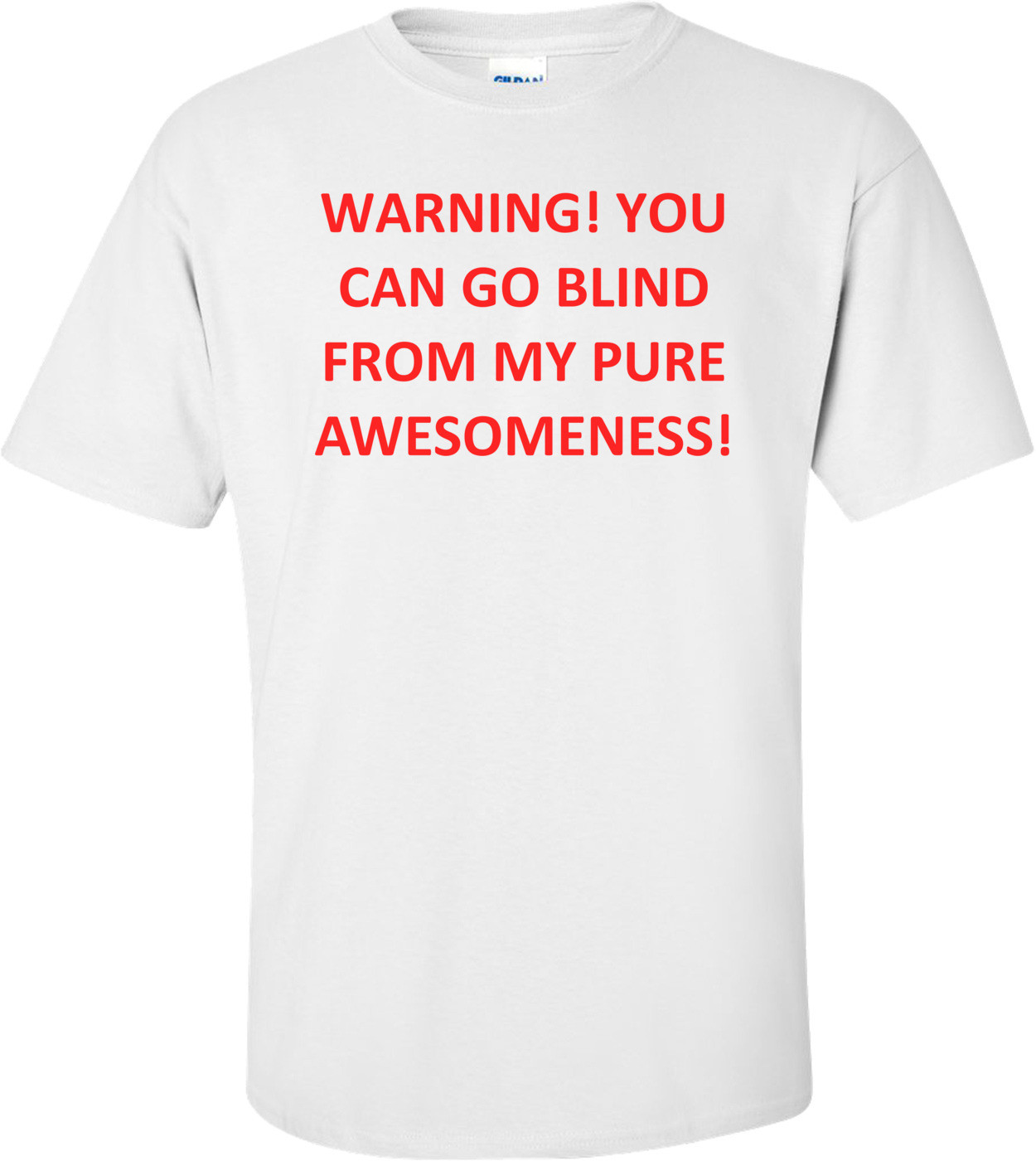 WARNING! YOU CAN GO BLIND FROM MY PURE AWESOMENESS! Shirt