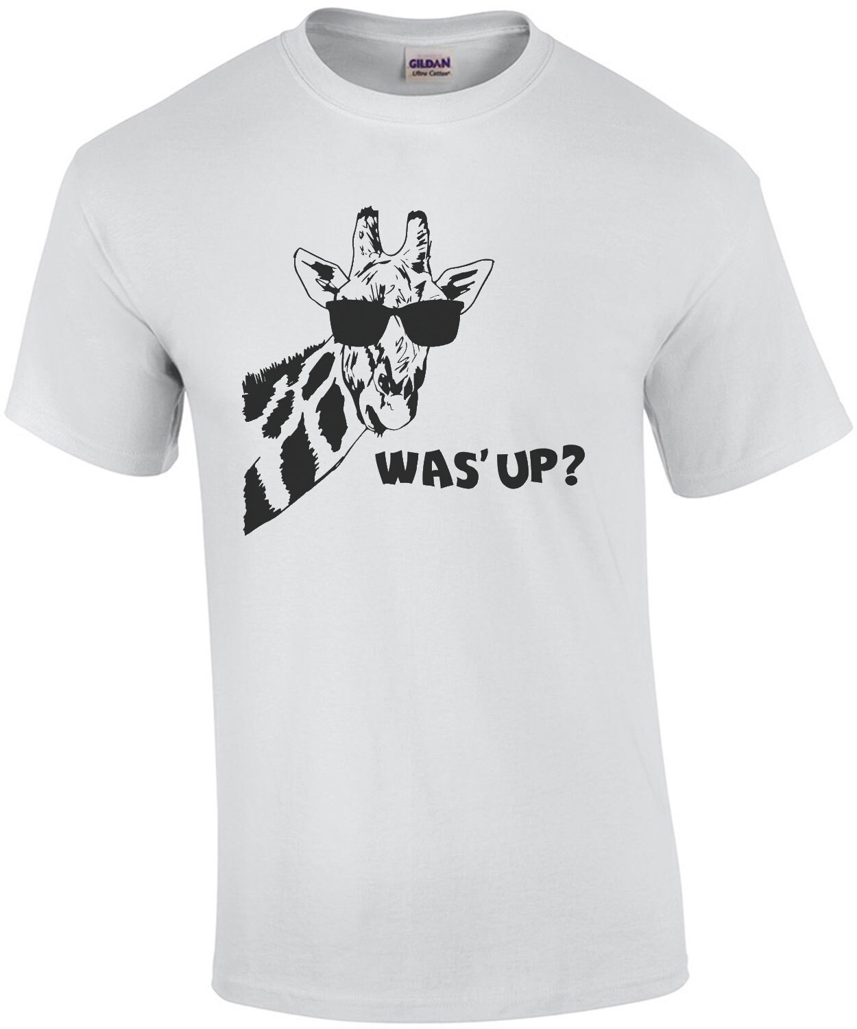 Was' Up? Giraffe Funny T-Shirt