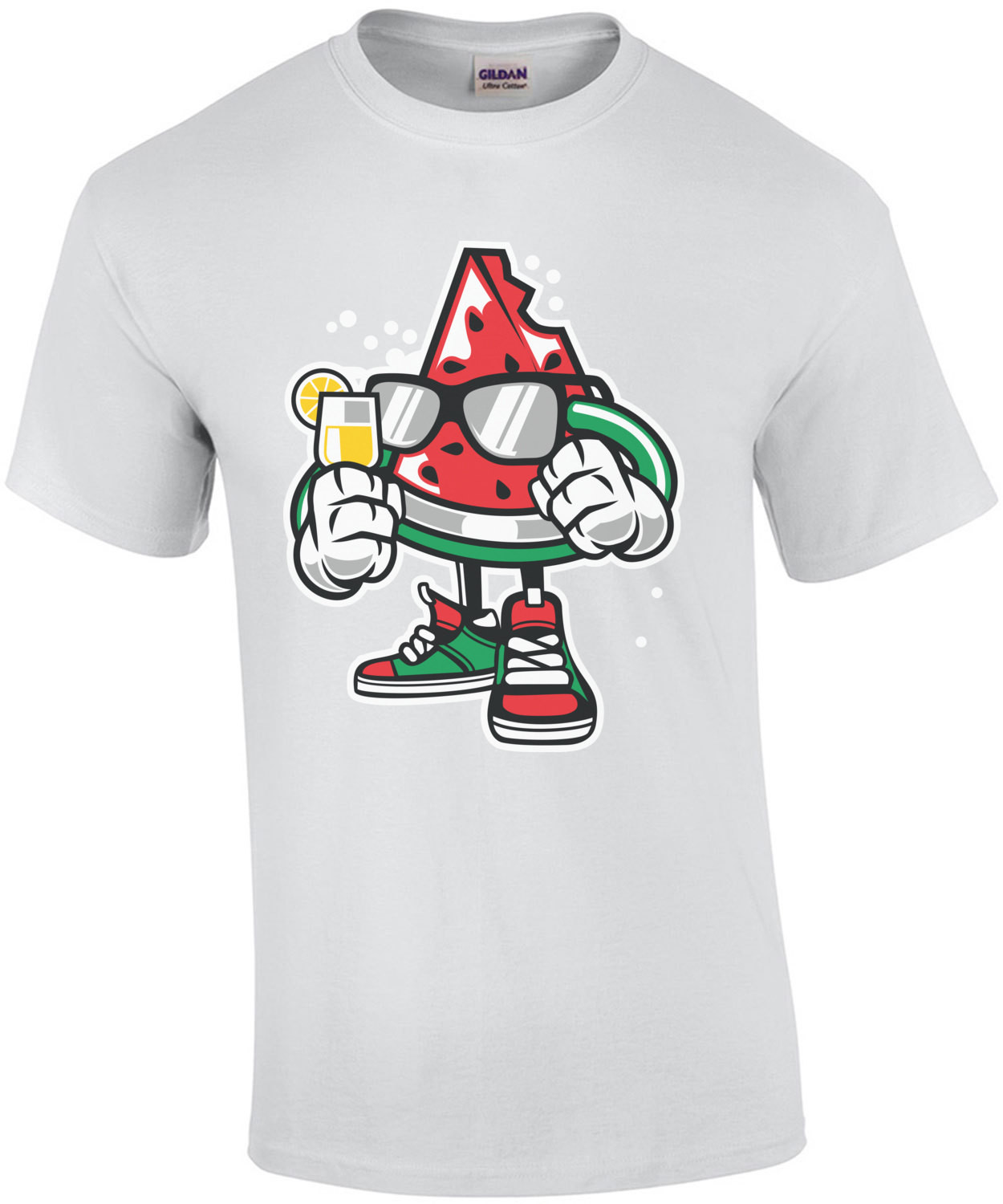 Watermelon Retro Fresh To Death T-Shirt