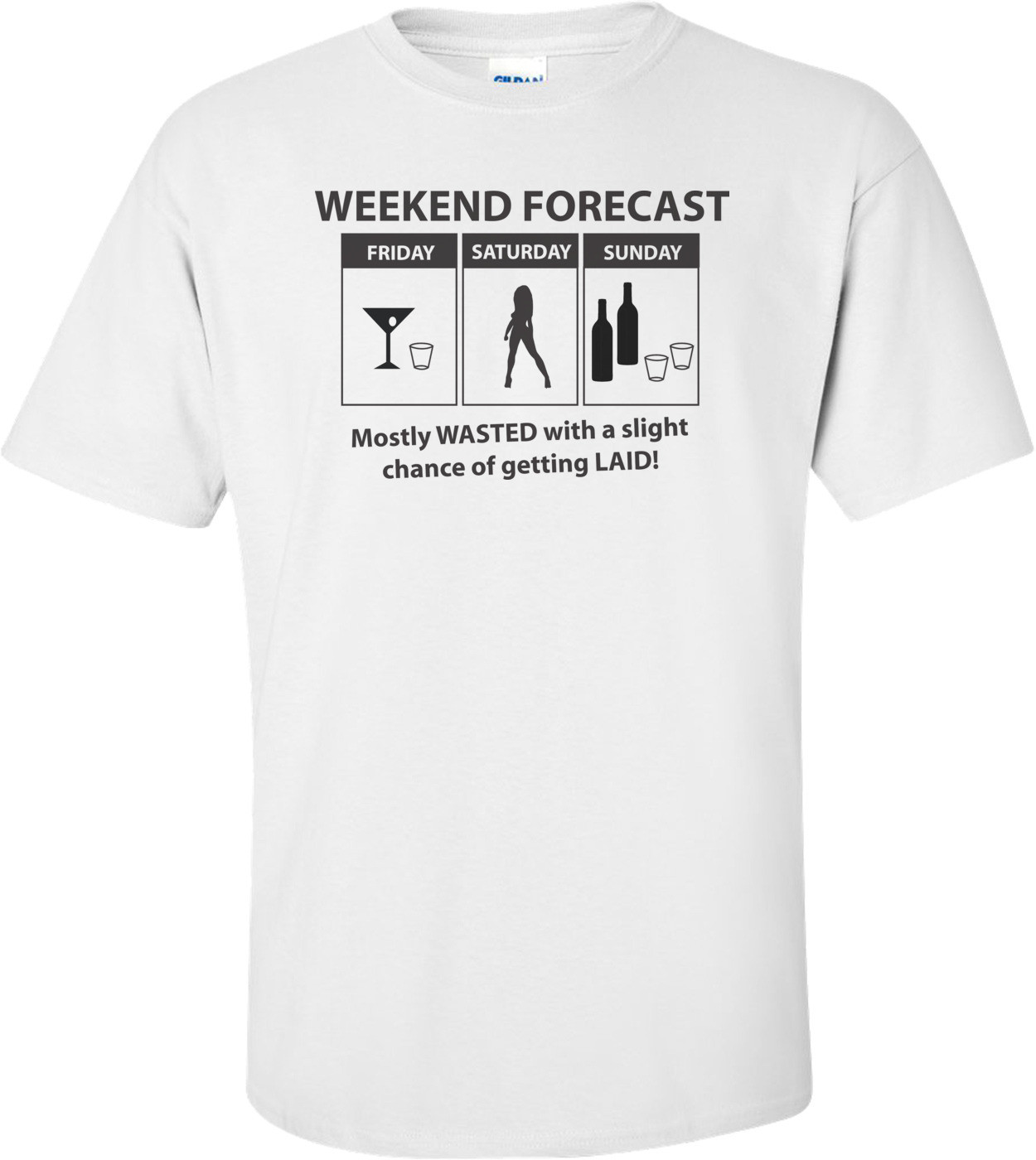 Weekend Forecast T-shirt