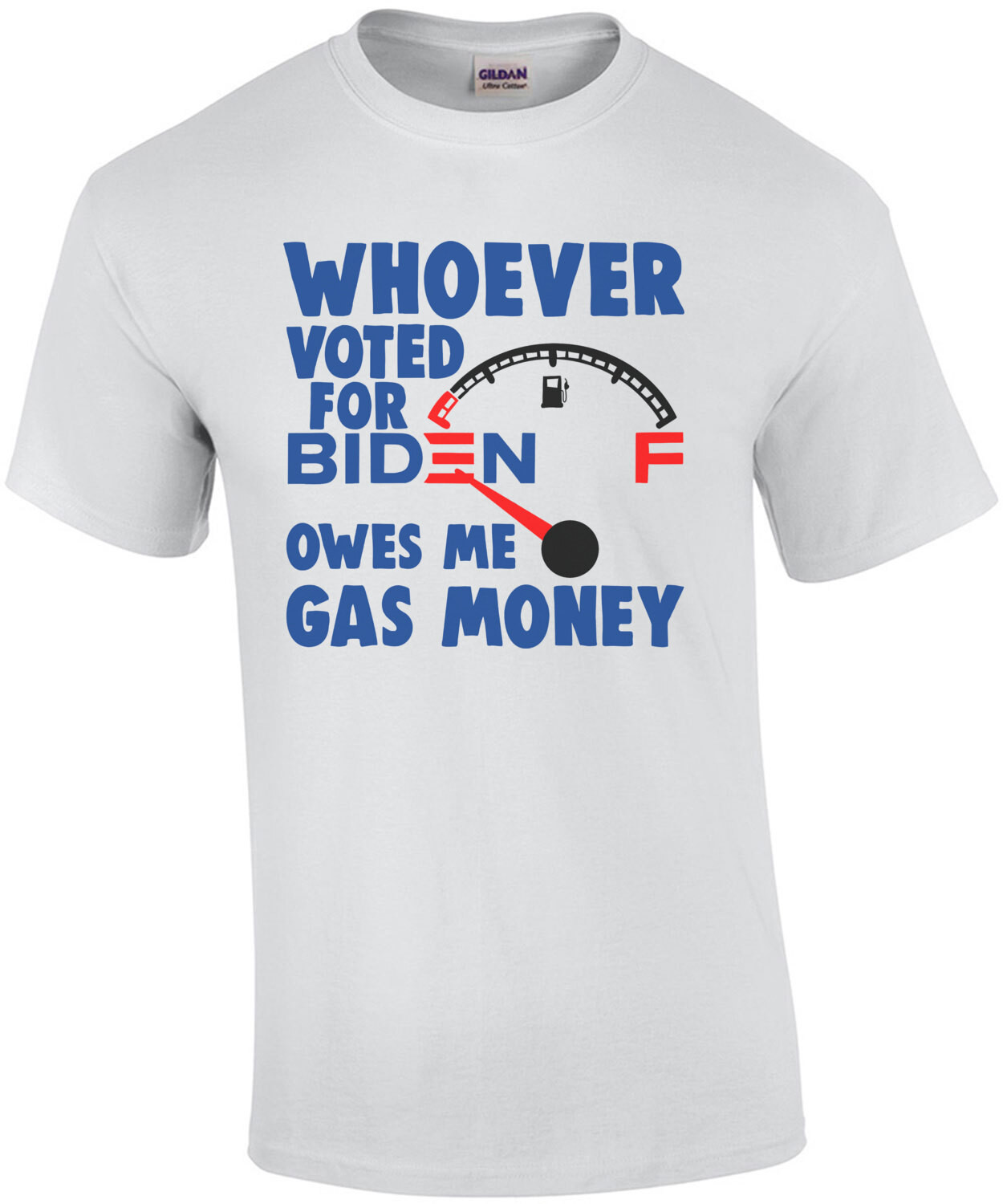 Whoever Voted For Biden Owes Me Gas Money Anti Joe Biden Shirt