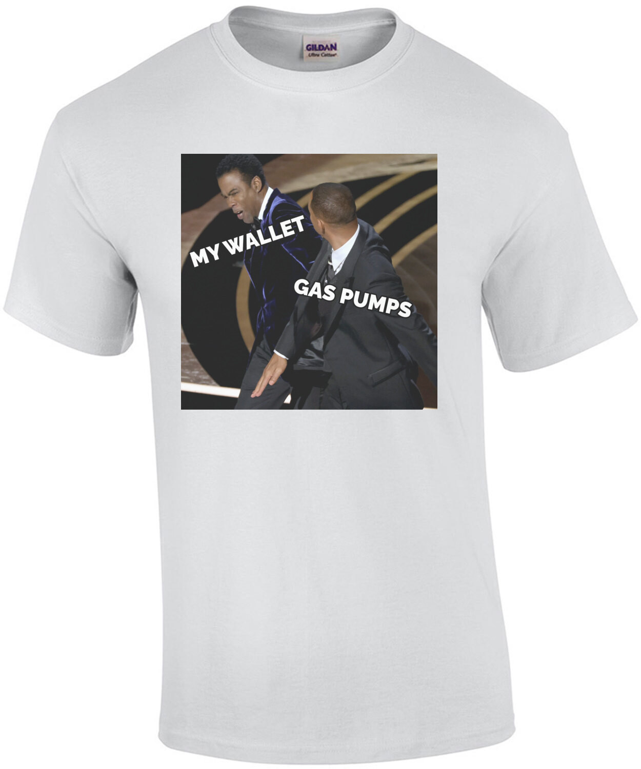 Will Smith Chris Rock My Wallet, Gas Pumps Funny Tee
