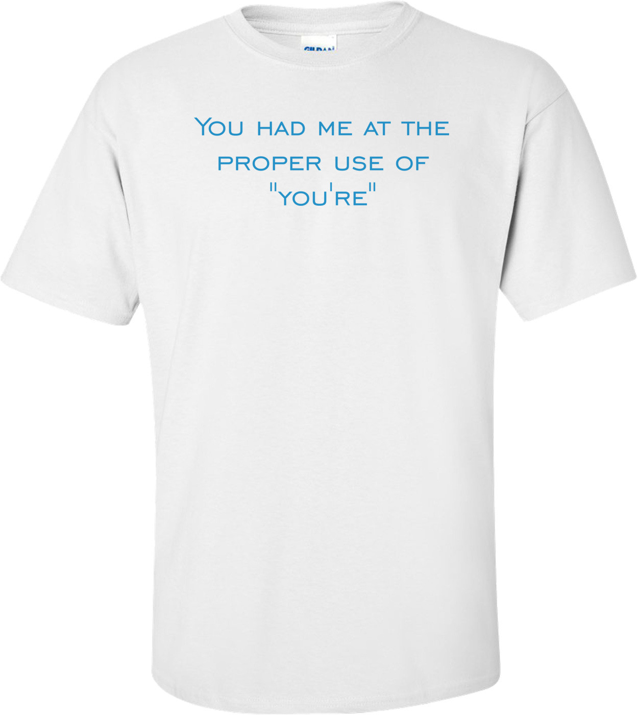 You had me at the proper use of "you're" Shirt