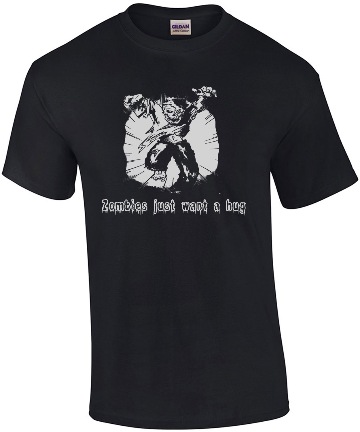 Zombies Just Want A Hug T-shirt