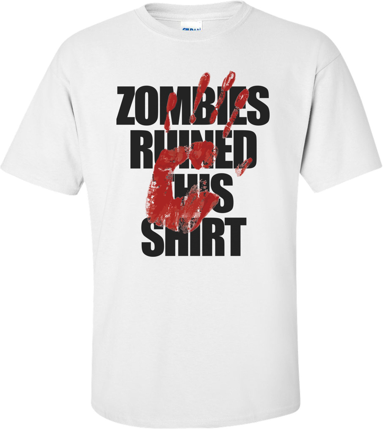 Zombies Ruined This Shirt - Cool Zombie Shirt