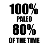 100% PALEO 80% OF THE TIME T-Shirt T-Shirt