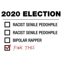 2020 Election Racist Senile Pedophile Funny Election T-Shirt