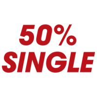 50% Single T-shirt