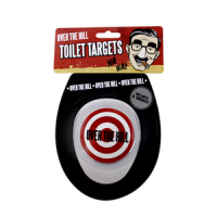Over the Hill Toilet Target