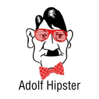 Adolf Hipster Hitler T-Shirt
