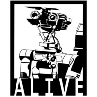 Alive - Johnny 5 - Short Circuit - 80's T-Shirt