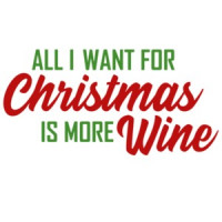 All I want for Christmas is more wine - Christmas T-shirt