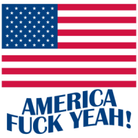 America Fuck Yeah! - Fourth Of July T-shirt