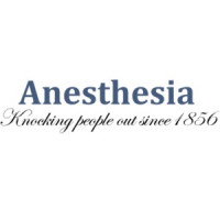 Anesthesia - Knocking people out since 1856 - funny anesthesiologist t-shirt