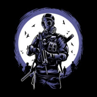 Apocalyptic Soldier Spooky T-Shirt