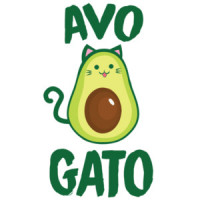 Avogato - funny cat avocado t-shirt