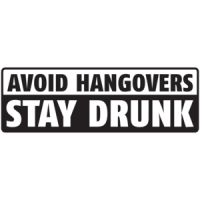 Avoid Hangovers Stay Drunk T-shirt