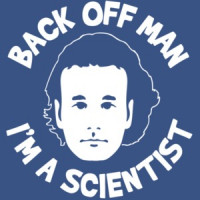 Back Off Man - I'm A Scientist - Bill Murray Ghostbusters T-Shirt