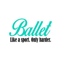 Ballet Like A Sport Only Harder T-Shirt