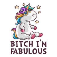 Bitch I'm Fabulous Retro T-Shirt