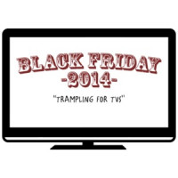 Black Friday 2014: Trampling For TVs T-Shirt