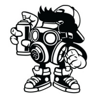 Bomber Graffiti T-Shirt