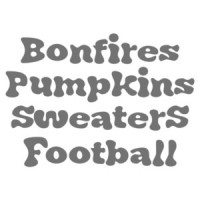 Bonfires Pumpkins Sweaters Football - Fall Autumn T-Shirt