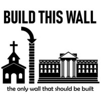 Build this wall - the only wall that should be built. Political T-Shirt 