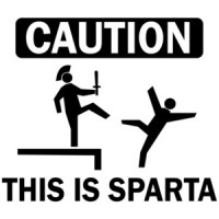 Caution This Is Sparta T-Shirt