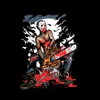 Chainsaw Killer Graphic T-Shirt