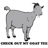 Check out my goat tee t-shirt